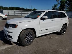 Salvage cars for sale from Copart Dunn, NC: 2019 Jeep Grand Cherokee Overland