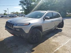 Salvage cars for sale at Lexington, KY auction: 2015 Jeep Cherokee Trailhawk
