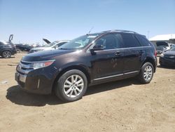 Salvage cars for sale at auction: 2013 Ford Edge Limited