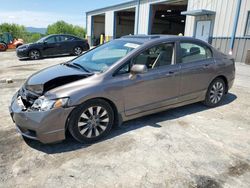 Salvage cars for sale from Copart Chambersburg, PA: 2010 Honda Civic EX