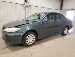 Toyota Camry le salvage cars for sale: 2005 Toyota Camry LE