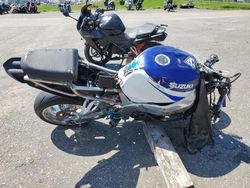 Salvage motorcycles for sale at Pennsburg, PA auction: 2001 Suzuki GSX-R1000