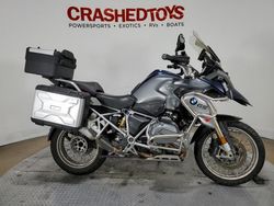 Salvage motorcycles for sale at Dallas, TX auction: 2015 BMW R1200 GS