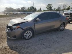 Toyota Corolla l salvage cars for sale: 2017 Toyota Corolla L