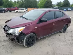 Salvage cars for sale from Copart Madisonville, TN: 2022 Mitsubishi Mirage G4 ES
