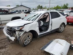 Salvage cars for sale from Copart Pekin, IL: 2018 Chevrolet Equinox Premier