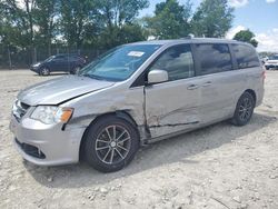 Salvage cars for sale at Cicero, IN auction: 2017 Dodge Grand Caravan SXT