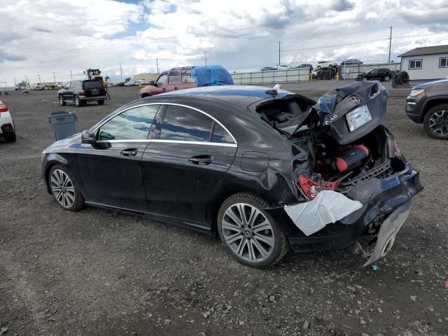 2018 Mercedes-Benz CLA 250