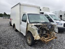 Salvage Trucks for parts for sale at auction: 2020 Chevrolet Express G3500