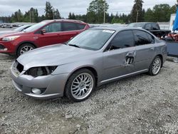 Salvage cars for sale from Copart Graham, WA: 2008 Subaru Legacy 3.0R Limited