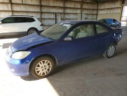 Salvage cars for sale from Copart Phoenix, AZ: 2004 Honda Civic LX