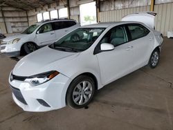 Toyota Corolla l Vehiculos salvage en venta: 2016 Toyota Corolla L