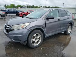 Salvage cars for sale from Copart Pennsburg, PA: 2016 Honda CR-V LX