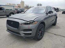 Salvage cars for sale at New Orleans, LA auction: 2018 Jaguar F-PACE Premium