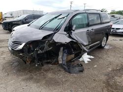 Toyota salvage cars for sale: 2017 Toyota Sienna XLE