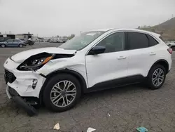 Salvage cars for sale at Colton, CA auction: 2022 Ford Escape SEL