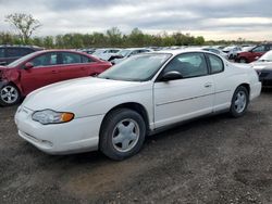 Chevrolet Montecarlo salvage cars for sale: 2001 Chevrolet Monte Carlo LS