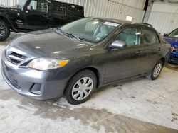 Salvage cars for sale at Franklin, WI auction: 2011 Toyota Corolla Base