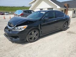 Honda salvage cars for sale: 2017 Honda Accord Sport