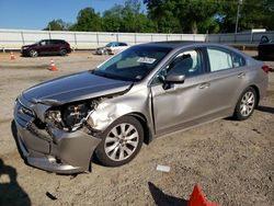 Salvage cars for sale from Copart Chatham, VA: 2015 Subaru Legacy 2.5I Premium