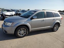 Salvage cars for sale at Grand Prairie, TX auction: 2015 Dodge Journey SXT