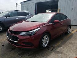 Salvage cars for sale at Chicago Heights, IL auction: 2016 Chevrolet Cruze LT