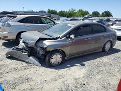 Salvage cars for sale from Copart Sacramento, CA: 2006 Honda Civic Hybrid