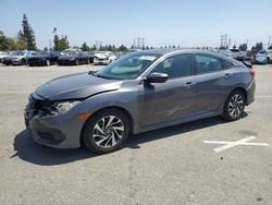 Salvage cars for sale at Rancho Cucamonga, CA auction: 2016 Honda Civic EX