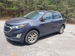 Chevrolet Equinox lt salvage cars for sale: 2018 Chevrolet Equinox LT