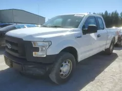 Salvage trucks for sale at Leroy, NY auction: 2015 Ford F150 Super Cab