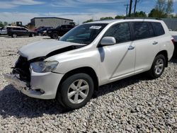 2010 Toyota Highlander SE en venta en Wayland, MI