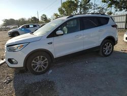 Salvage cars for sale at Riverview, FL auction: 2017 Ford Escape SE