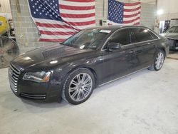 Salvage cars for sale at Columbia, MO auction: 2014 Audi A8 L Quattro