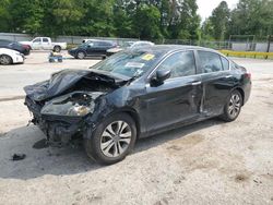 Salvage cars for sale from Copart Greenwell Springs, LA: 2015 Honda Accord LX