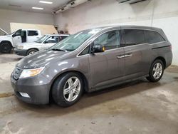 Salvage cars for sale at Davison, MI auction: 2011 Honda Odyssey Touring