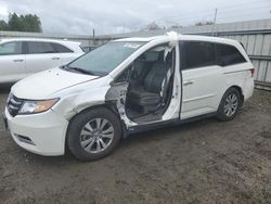 Salvage cars for sale from Copart Arlington, WA: 2015 Honda Odyssey EXL