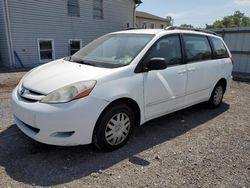 Salvage cars for sale at York Haven, PA auction: 2008 Toyota Sienna CE
