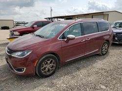 Chrysler Pacifica Limited salvage cars for sale: 2017 Chrysler Pacifica Limited