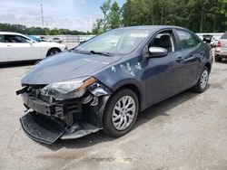 Salvage cars for sale from Copart Dunn, NC: 2017 Toyota Corolla L
