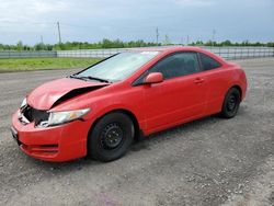 Salvage cars for sale from Copart Ontario Auction, ON: 2011 Honda Civic LX