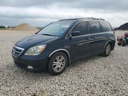 Salvage cars for sale from Copart Temple, TX: 2007 Honda Odyssey Touring