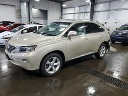 Salvage cars for sale at Ham Lake, MN auction: 2015 Lexus RX 350 Base