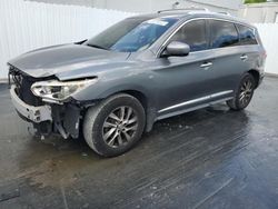 Salvage cars for sale at Opa Locka, FL auction: 2015 Infiniti QX60