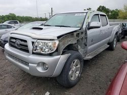 Salvage cars for sale from Copart Hillsborough, NJ: 2010 Toyota Tacoma Double Cab Long BED