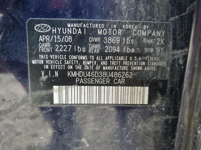 2008 Hyundai Elantra GLS