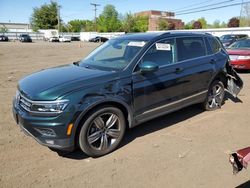 Salvage cars for sale at New Britain, CT auction: 2019 Volkswagen Tiguan SEL Premium