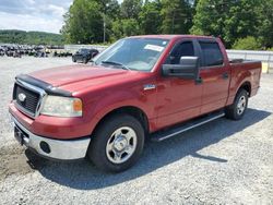 Salvage Trucks with No Bids Yet For Sale at auction: 2008 Ford F150 Supercrew