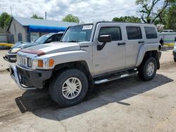Salvage cars for sale from Copart Wichita, KS: 2007 Hummer H3