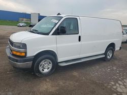 Salvage trucks for sale at Woodhaven, MI auction: 2023 Chevrolet Express G2500
