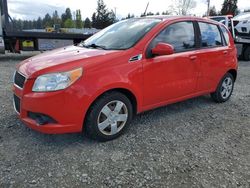 Salvage cars for sale at Graham, WA auction: 2010 Chevrolet Aveo LS